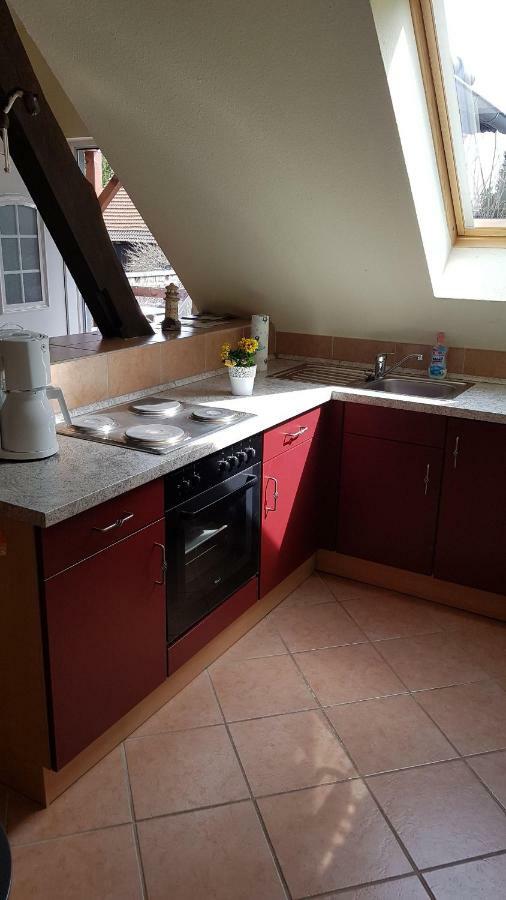 Urlaubsscheune Niedergorsdorf Bagian luar foto